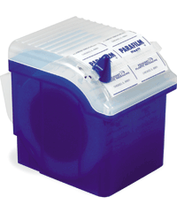 Parafilm dispenser, ABS, blue